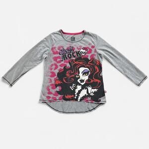 Monster High Draculaura ghouls rule grey long sleeve